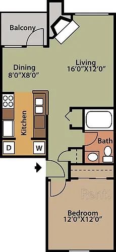 Floor plan Type B