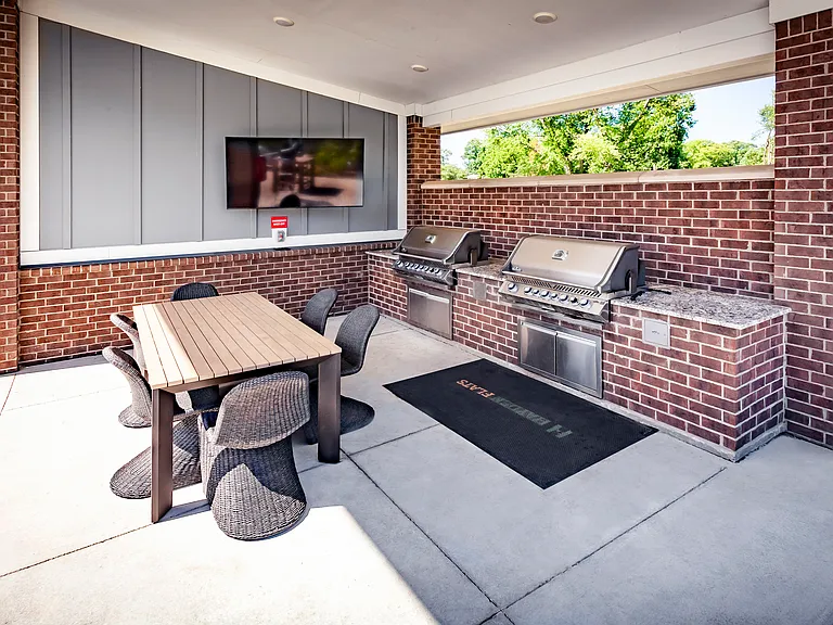 Outdoor Lounge and Grilling Stations