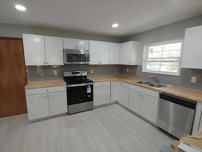 Completely updated kitchen with new appliances