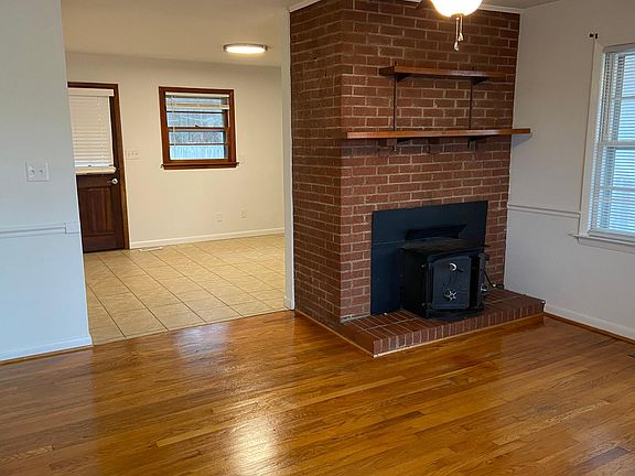 Living room viewing dining room
