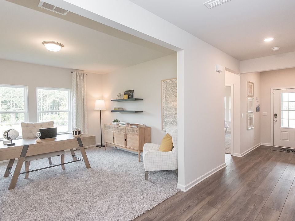 Taylorsville floorplan modeled at Meadows at Bay Creek in Loganville, GA.