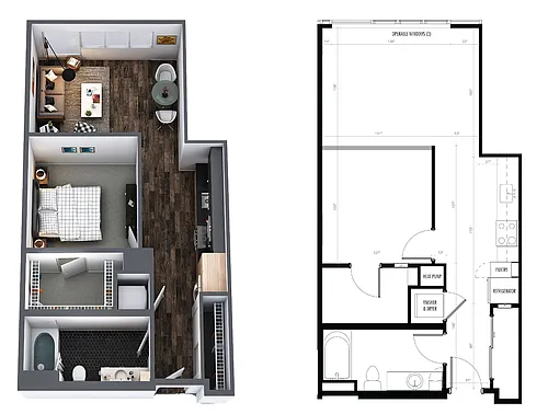 Floor plan A4