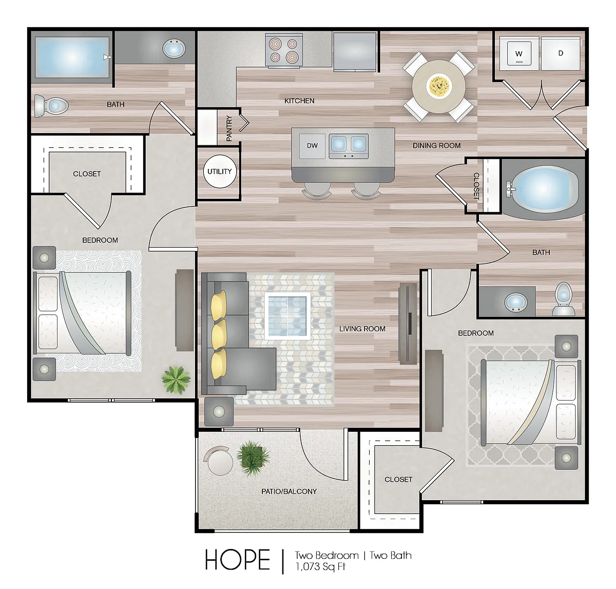 Floor plan B2
