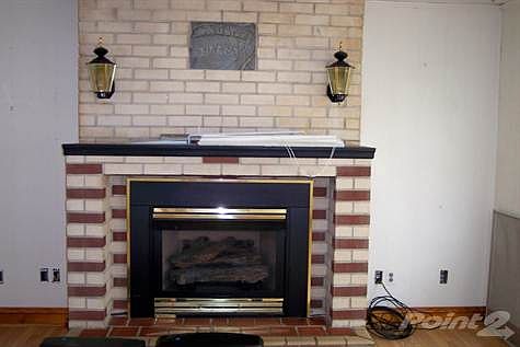 Fireplace in Family Room
