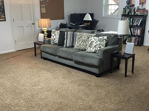 Large downstairs family room. Walkout basement.