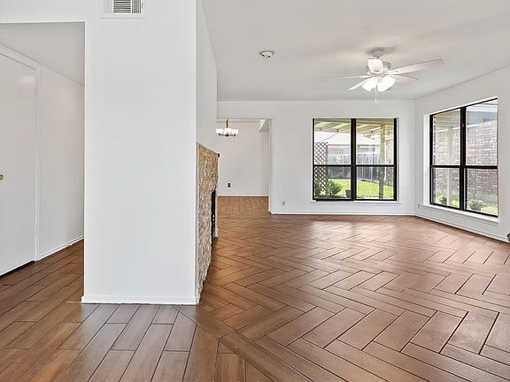 Spacious open living area