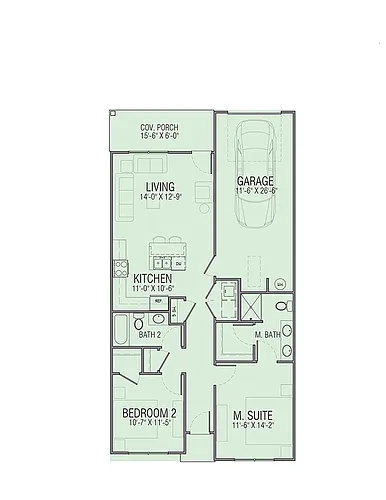 Floor plan Raleigh