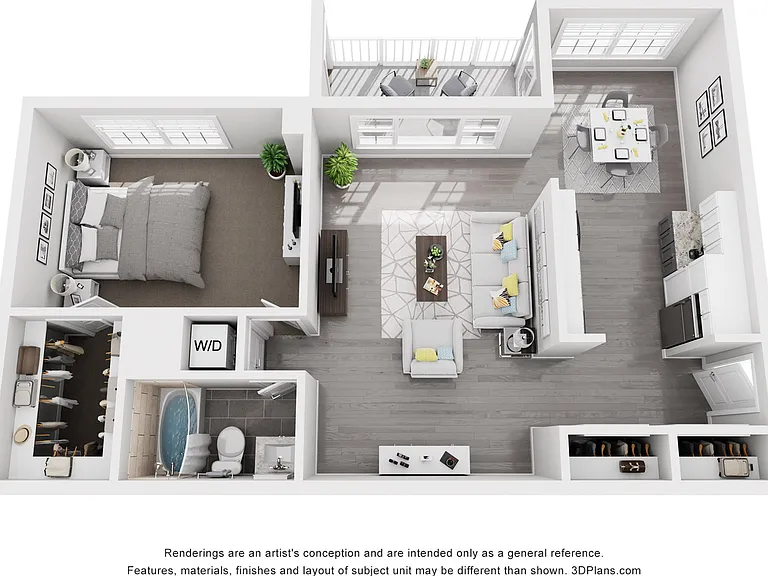 Sussex Square_Unit S4_1 Bed Sussex Square_Unit S4_1 Bed