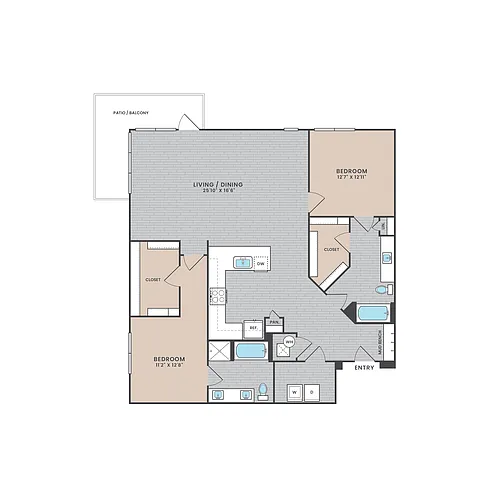 Floor plan B15