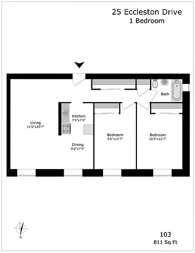 Floor plan 50031A-103