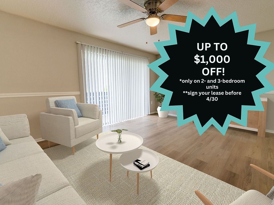 Welcome to Palmview Cove Apartments, where modern living meets comfort. Enjoy spacious layouts and contemporary finishes, now with exclusive savings of up to $1,000 off! Don't miss out on your ideal homeschedule a tour today!