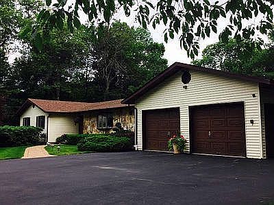 Front of home from Sunset Dr