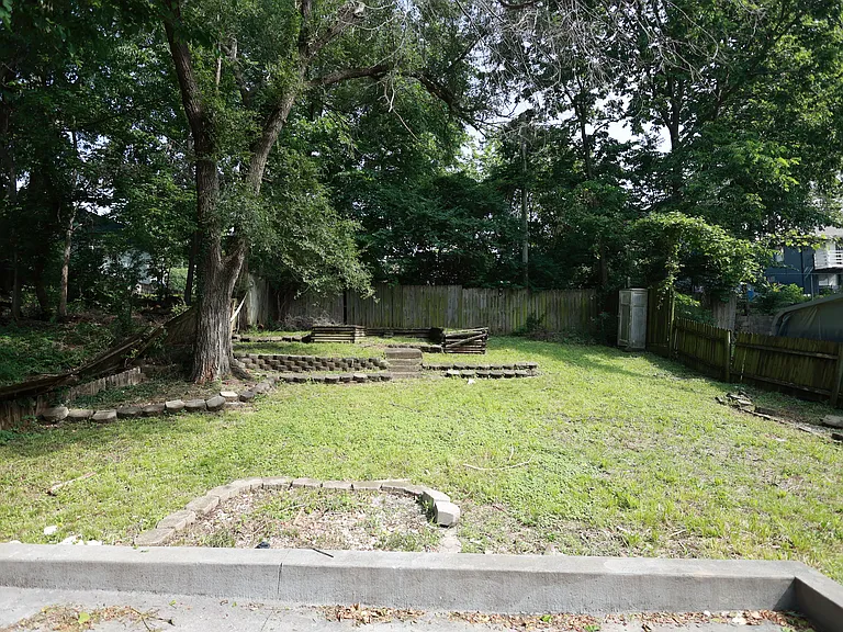 Backyard - Fence is (left) is fixed