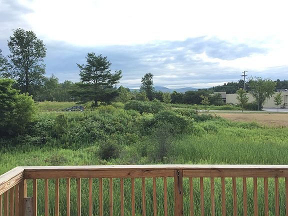 Back deck, mountain view