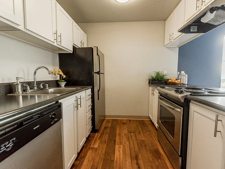 Renton Apartments - The Aviator Apartments - Kitchen