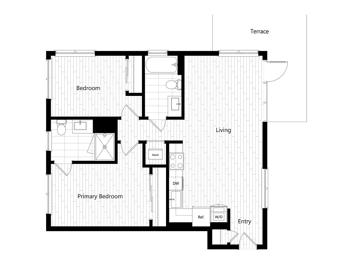 Floor plan B13