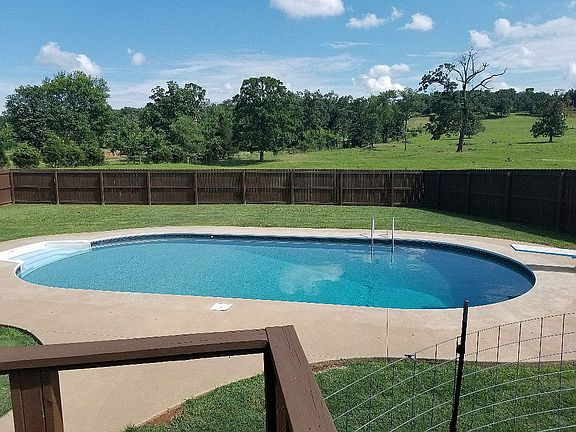 pool from deck
