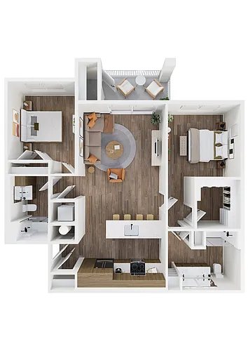 Floor plan B2