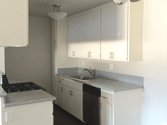 Granite counter tops, Stainless steel appliances, refrigerao