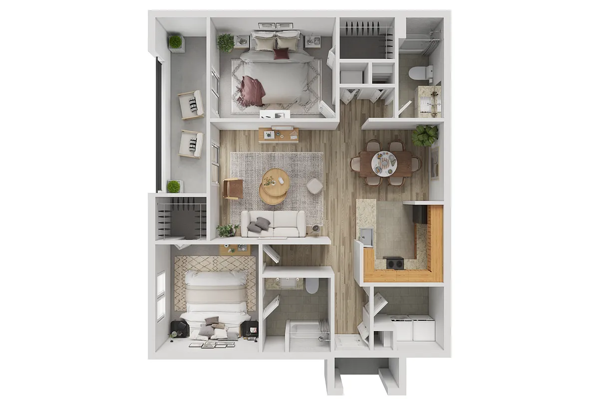Floor plan B1