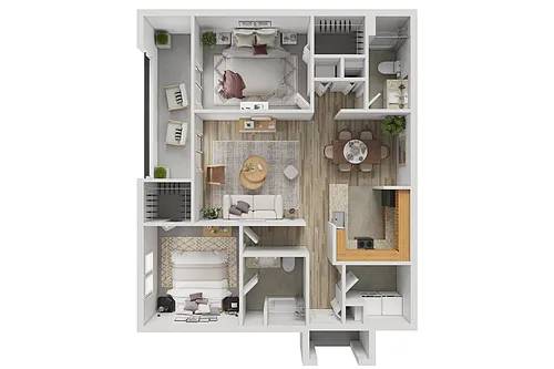 Floor plan B1