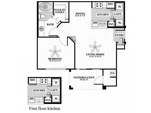 Floor plan A1-Echo (Premium)