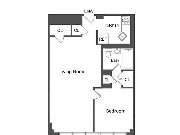 2nd image of 300 E 46th St #B2g