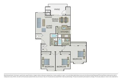 Floor plan The Kilimanjaro