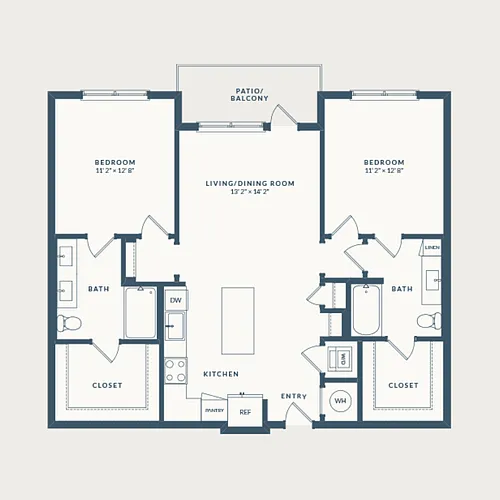 Floor plan B1
