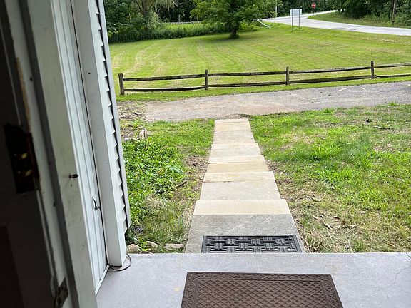 View from the front door
