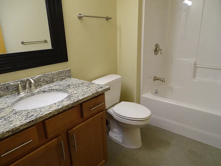 Apt 355 (2 BR) bathroom.