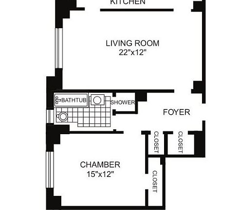 2nd image of 425 W 23rd St APT 8F