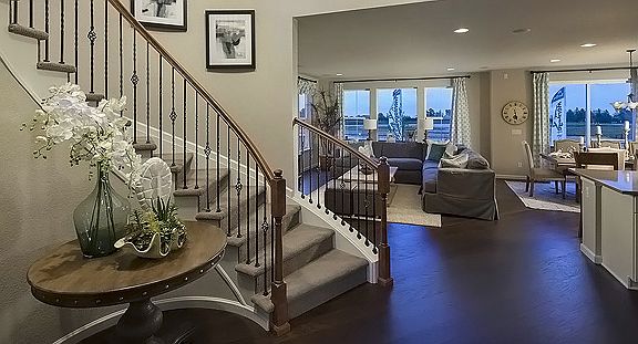 The elegant and welcoming foyer is just the beginn