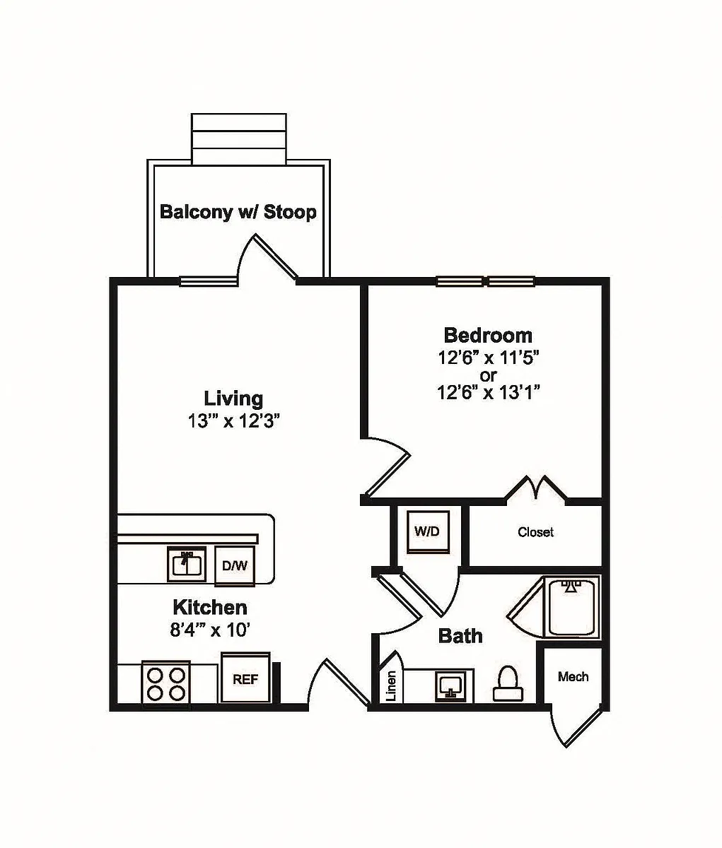 Floor plan A1
