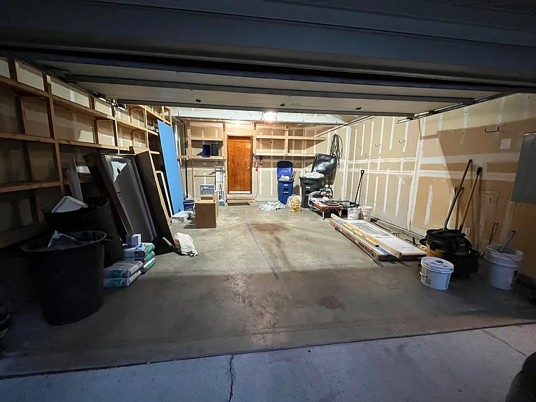 2 car garage -- will be empty and cleaned