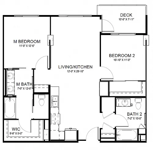 Floor plan B2