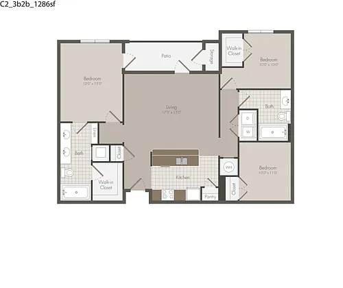 Floor plan C2