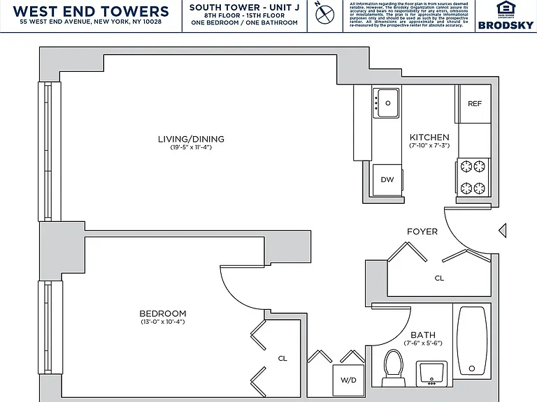75 W End Ave #S8J — Photo 2