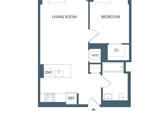 2nd image of 405 W 206th St #809N
