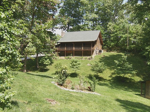 HOME SITS ON 2 LOTS