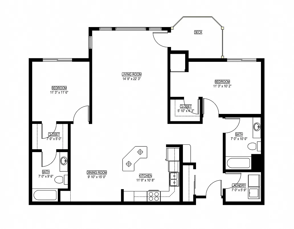 Floor plan Waterstone