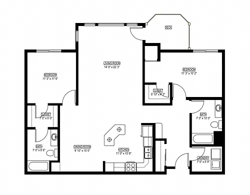 Floor plan Waterstone