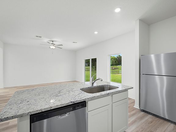 Open concept perfect for hosting