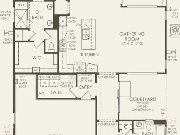Brownstone Plan, Sundale at Aries