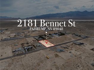 2181 E Bennet St, Pahrump, NV 89048