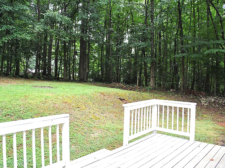 Elevated Level Recreation Area & Room for Grill Just Off Kitchen