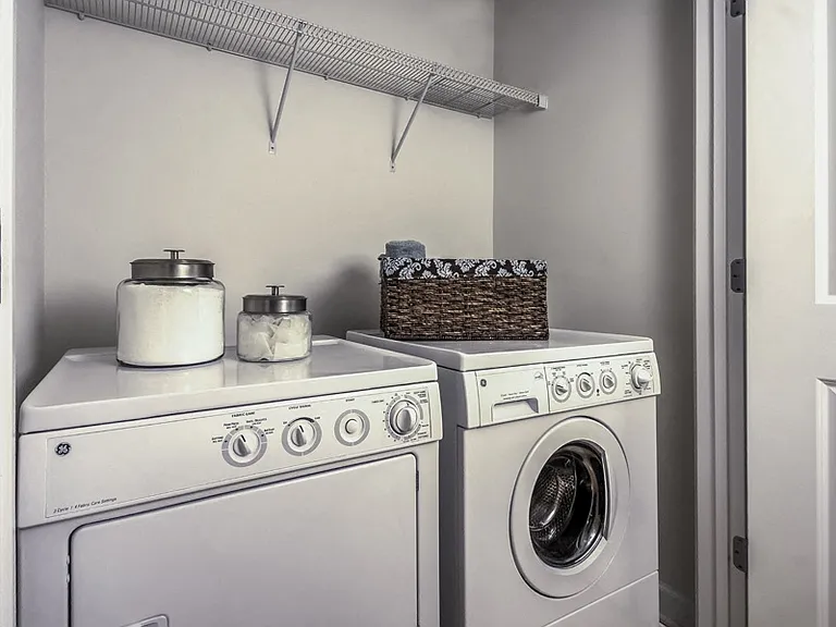 Full-size washer and dryer in every home