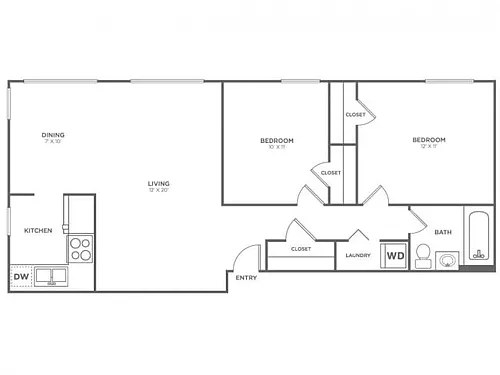 Floor plan Long-Classic
