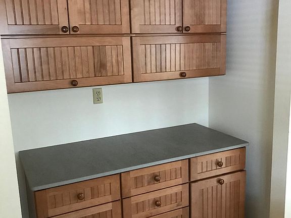 built-in pantry in kitchen