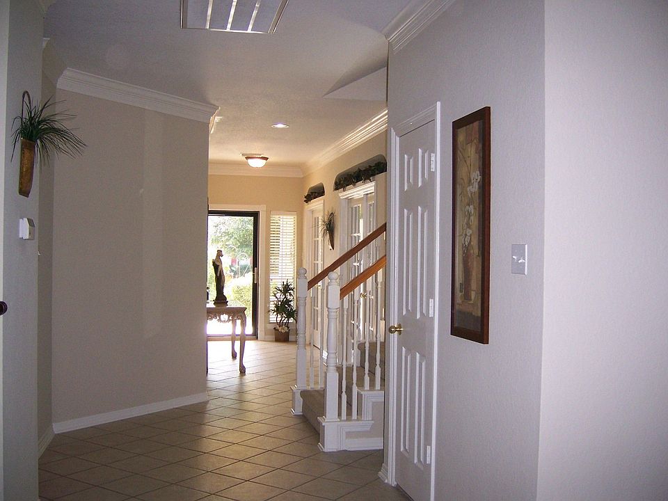 Newly repainted entry